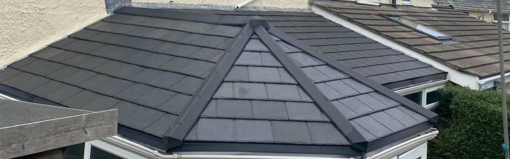 Eurotile Roof on Conservatory