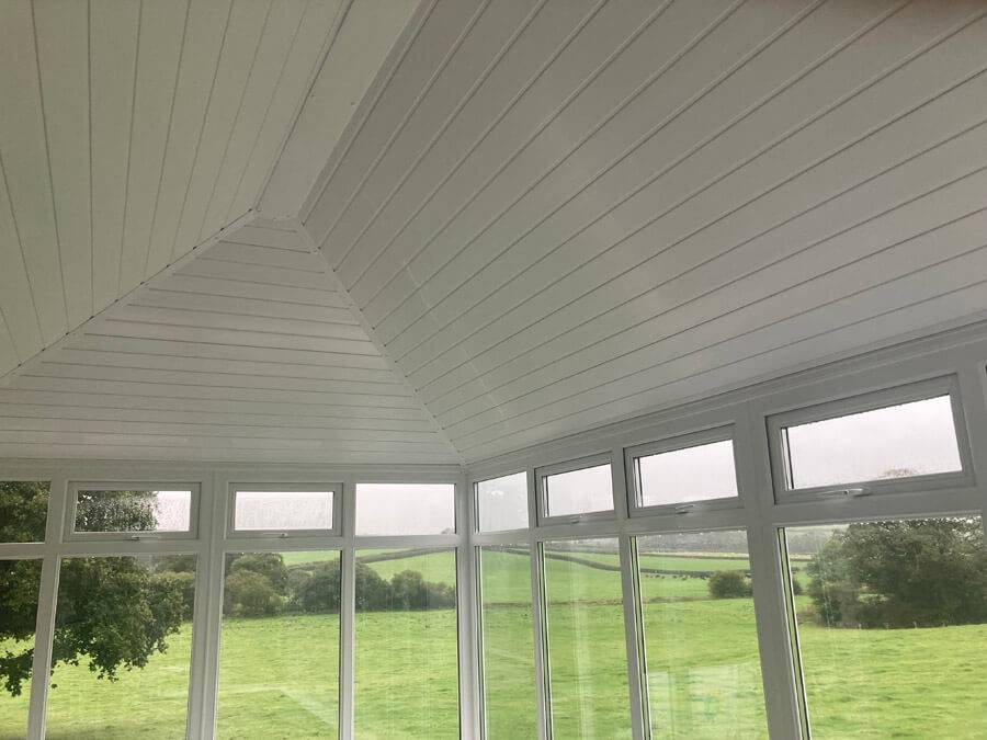 pvc conservatory roof