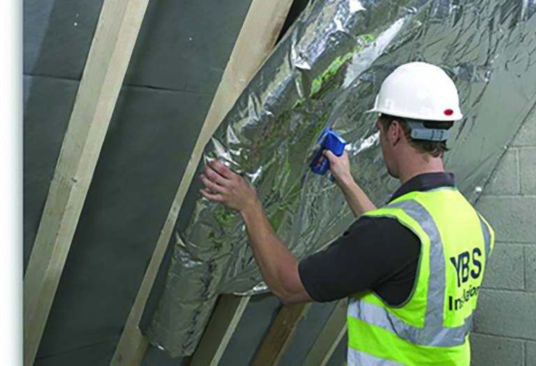 Superquilt conservatory roof insulation installation process